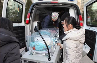 镇巴县妇婴监护型护送